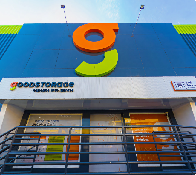 Fachada completa da unidade GoodStorage