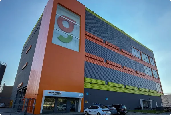 Fachada completa da unidade GoodStorage